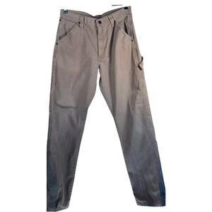 Wrangler Five Star Premium Carpenter Jeans Men’s 32x34 Tan Acorn 94LSWAO Y2K